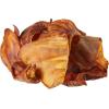 imageAmazon Brand  Wonder Bound Whole Pig Ears Dog Treats Pork 6 ounce 6 Count Pack of 118 Count Pack of 2