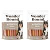 imageWonder Bound Beef Flavor Dog Treat Sticks  10 Count  RawhideFree Dental Health Chews for Plaque ampamp Tartar Control Easy to Digest LongLastingBeef