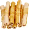 imageWonder Bound Chicken Wrapped Medium Sticks Peanut Butter Flavor  8 Count  RawhideFree Dog Treats Dental Health Chews for Plaque ampamp Tartar Control Easy to Digest LongLastingPeanut Butter