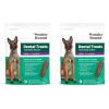 imageWonder Bound Dog Dental Treats for Large Dogs Over 50 lbs Fresh Mint Flavor Made with Real Chicken Nubbed Texture for Plaque ampamp Tartar Control Freshens Breath While Chewing 9 CountFresh Mint