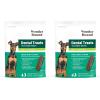 imageWonder Bound Dog Dental Treats for Large Dogs Over 50 lbs Fresh Mint Flavor Made with Real Chicken Nubbed Texture for Plaque ampamp Tartar Control Freshens Breath While Chewing 9 CountFresh Mint