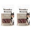 imageWonder Bound Peanut Butter Flavor Dog Twist Sticks  55 Count  RawhideFree Dog Treats Dental Health Chews for Plaque ampamp Tartar Control Easy to Digest LongLastingBacon  Cheese