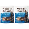 imageAmazon Brand  Wonder Bound Whole Pig Ears Dog Treats Pork 6 ounce 6 Count Pack of 118 Count Pack of 2