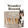imageWonder Bound Beef Flavor Dog Treat Sticks  10 Count  RawhideFree Dental Health Chews for Plaque ampamp Tartar Control Easy to Digest LongLastingChicken